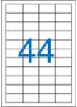 Victoria Etikett 48, 5x25, 4mm, 4400 etikett/csomag, 4 pályás, univerzális (11366)