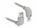 Delock Cablu de retea RJ45 cat 6 S/FTP LSOH unghi jos/unghi sus 0.5m Gri, Delock 85861 (85861)