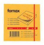 FORNAX Öntapadó jegyzet FORNAX 75x75 neon narancs (05565435)