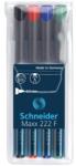 Schneider Alkoholos filc készlet 4db-os SCHNEIDER Maxx 222 F (112294)