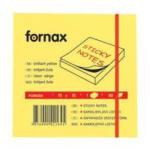 FORNAX Öntapadó jegyzet FORNAX 75x75 neon sárga (05565434)