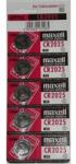 Maxell Elem gomb MAXELL CR2025 bliszter