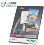LEITZ Meleglamináló fólia A/3 125 mikron, fényes, UDT technológiával, LEITZ iLam, 100db/csomag (74880000)