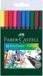 Faber-Castell Liner 0.4 mm Grip 10 culori/set Faber-Castell FC151610 (FC151610)
