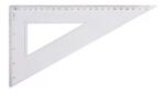  Vonalzó háromszög 60° 22, 5 cm műanyag (700525)