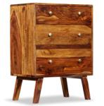 vidaXL Dulap lateral, lemn masiv de sheesham, 60 x 35 x 76 cm (244358) Comoda