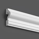 Elite Decor Oldalfali díszléc (HCR 502) kőkemény HDPS anyagból (Molding HCR 502 (2.00 m))