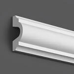 Elite Decor Oldalfali díszléc (HCR 501) kőkemény HDPS anyagból, mennyezetre is! (Molding HCR 501 (2.00 m))