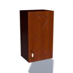 Spectral Mobila Corp superior 40 cu 1 usa Zebra MDF frunza cedru