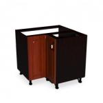 Spectral Mobila Corp inferior colt cu 2 usi Zebra MDF mustata cedru