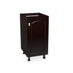 Spectral Mobila Corp inferior cu 1 usa dreapta Zebra, Wenge/ MDF Wenge Mustata, fara blat, 40 x 82 x 50 cm