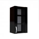 Spectral Mobila Corp superior 40 vitrina cu 1 usa Zebra negru