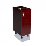 Spectral Mobila Corp inferior 30 cu 1 usa Zebra MDF tulip rosu