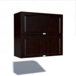 Spectral Mobila Corp superior 80 cu 2 usi orizontale Zebra MDF mustata wenge