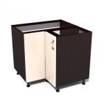 Spectral Mobila Corp inferior colt cu 2 usi Zebra MDF vanilie simplu