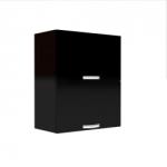 Spectral Mobila Corp superior 60 cu 2 usi orizontale Zebra negru