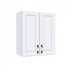 1 Corp superior 60. cu 2 usi Zebra MDF alb drept