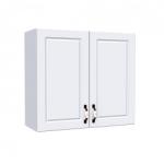 Spectral Mobila Corp superior 80 cu 2 usi cu scurgator de vase Zebra MDF Alb mat