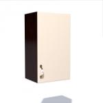 Spectral Mobila Corp superior 40 cu 1 usa Zebra MDF vanilie simplu