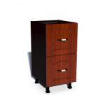 Spectral Mobila Corp inferior 40 cu 2 sertare metalice pentru greutate Zebra MDF mustata cedru
