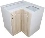 Spectral Mobila Corp inferior colt cu 2 usi Zebra MDF sonoma mustata
