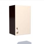 Spectral Mobila Corp superior 50 cu 1 usa Zebra MDF vanilie simplu