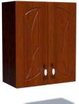 Spectral Mobila Corp superior 60 cu 2 usi cu scurgator de vase Zebra MDF frunza cedru