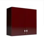 Spectral Mobila Corp superior 80 cu 2 usi Zebra MDF rosu simplu