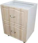 Spectral Mobila Corp inferior 60 cu 2 sertare metalice pentru greutate Zebra MDF sonoma mustata