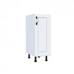 Spectral Mobila Corp inferior 30 cu 1 usa Zebra MDF alb drept