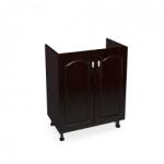 Spectral Mobila Corp inferior 60 cu 2 usi masca chiuveta Zebra MDF mustata wenge