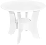 Spectral Mobila Masuta cafea Roma rotunda, MDF Alb, 68 x 54 cm Masa de cafea