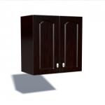 Spectral Mobila Corp superior 80 cu 2 usi cu scurgator de vase Zebra MDF mustata wenge