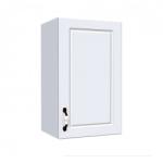 1 Corp superior 45 cu 1 usa Zebra MDF alb drept