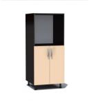 Spectral Mobila Soldat 60 cu 2 usi cu spatiu cuptor Zebra cappuccino