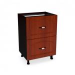 Spectral Mobila Corp inferior 50 cu 2 sertare metalice pentru greutate Zebra MDF mustata cedru