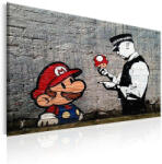 Artgeist Kép - Mario and Cop by Banksy - terkep-center - 25 990 Ft