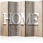 Artgeist Paraván - Room divider - Home on wooden boards