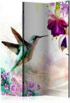 Artgeist Paraván - Hummingbirds and Flowers [Room Dividers]