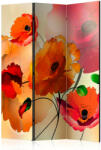 Artgeist Paraván - Velvet Poppies [Room Dividers]