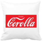 printfashion Coca Corolla - Párnahuzat, Díszpárnahuzat - Fehér (2242802)