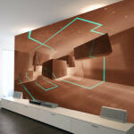 Artgeist Fotótapéta - Celadon trail - terkep-center - 10 350 Ft