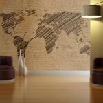 Artgeist Fotótapéta - Jegyzetek utazások - terkep-center - 29 340 Ft