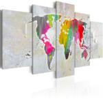 Artgeist Kép - Illustration of the World - terkep-center - 32 400 Ft