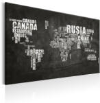 Artgeist Kép - World Map: Spanish Geography (ES) - terkep-center - 25 990 Ft