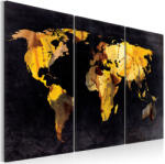 Artgeist Kép - Ha a világ volt a sivatagban . . . - Triptych - terkep-center - 32 400 Ft