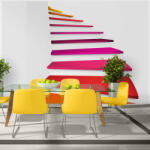 Artgeist Fotótapéta - Colorful stairs - terkep-center - 16 650 Ft