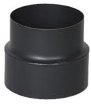 Dunaterm Fekete füstcső 150-130 mm szűkítő/bővítő (FF150-szuk) - brs