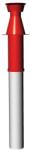 Ricom Gas PPS/Alu 60/100-as Tetőátvezető készlet - vörös (PP60/100DDBR) - brs