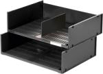 DURABLE Irattálca, műanyag, fekvő, A3, DURABLE Optimo , fekete (DB1700786) - papirdepo